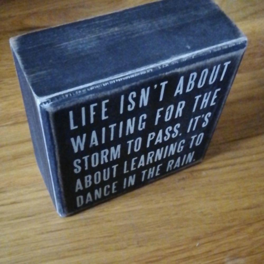 Wooden Decorative Sign - Picture 2 of 3